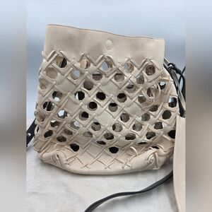 NEW 3.1 Phillip Lim Black Leather Quill Bucket Bag